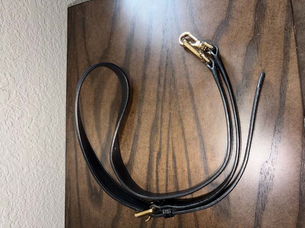 Michael Kors Black Leather Replacement Handbag Crossbody Strap